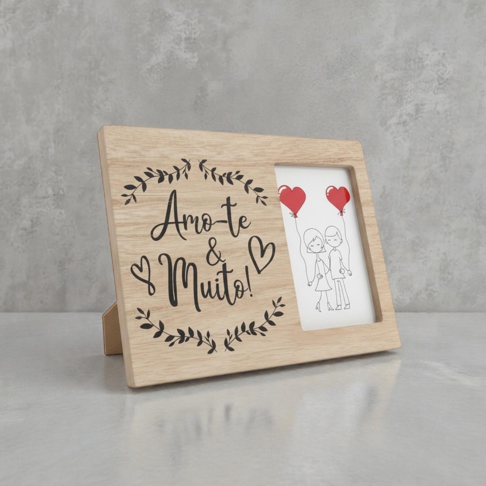 Moldura “Amo-te & Muito!” - Miniatura 2